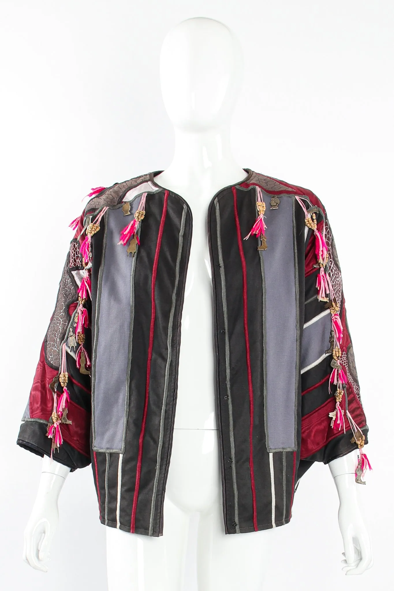 Embroidered Batwing Charm Jacket