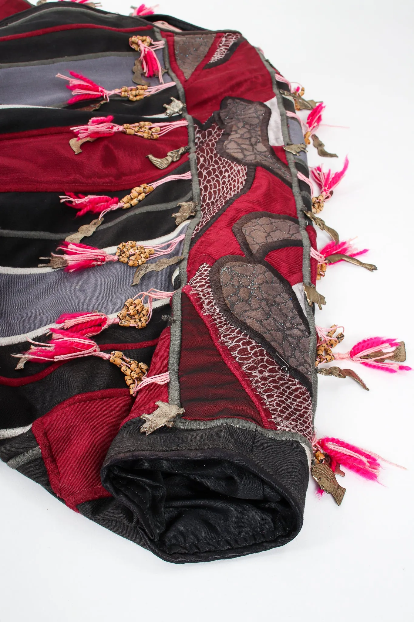 Embroidered Batwing Charm Jacket