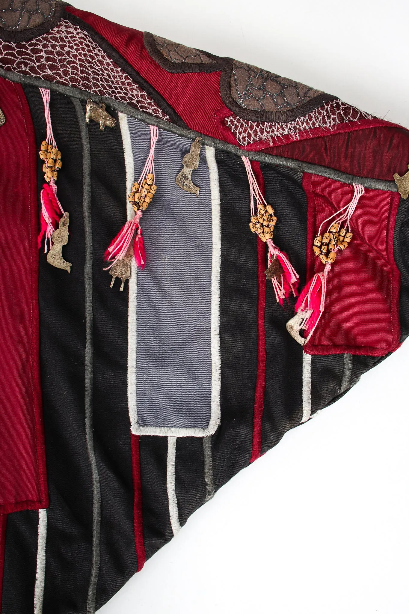 Embroidered Batwing Charm Jacket