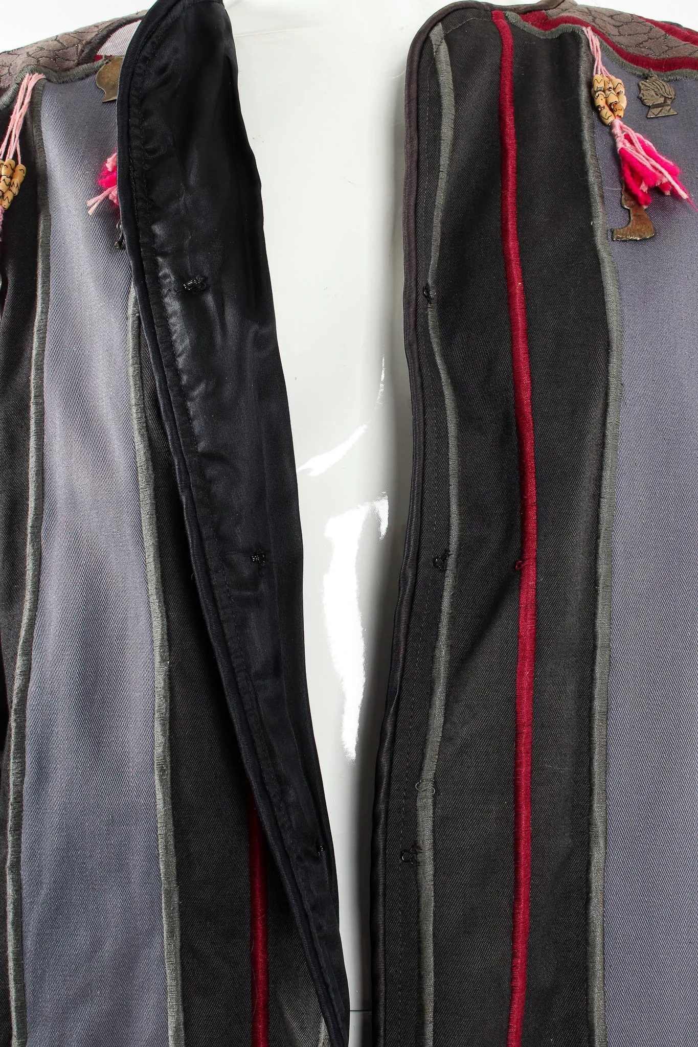 Embroidered Batwing Charm Jacket