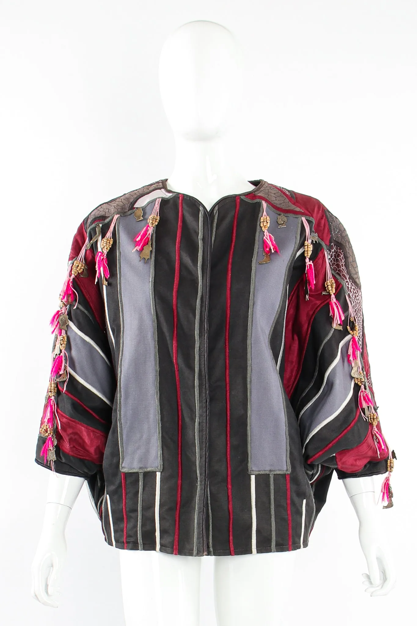 Embroidered Batwing Charm Jacket