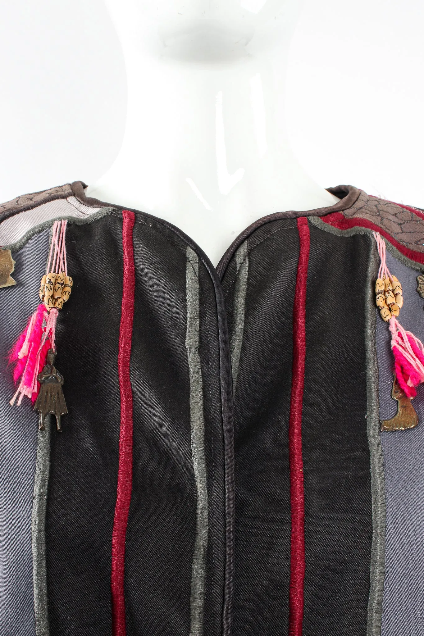 Embroidered Batwing Charm Jacket