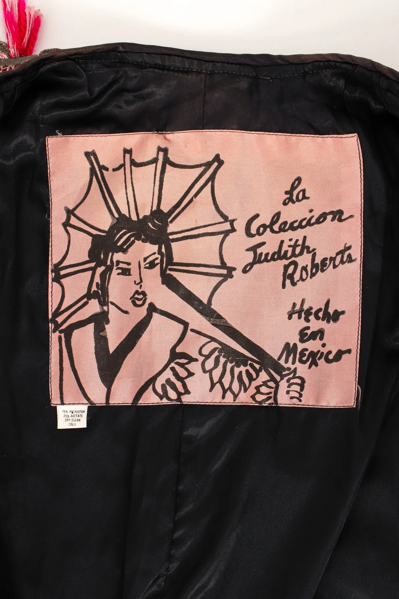 Embroidered Batwing Charm Jacket