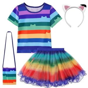 Fantasia Infantil Gabby Dollhouse Verão - Promoção Carnaval 2025