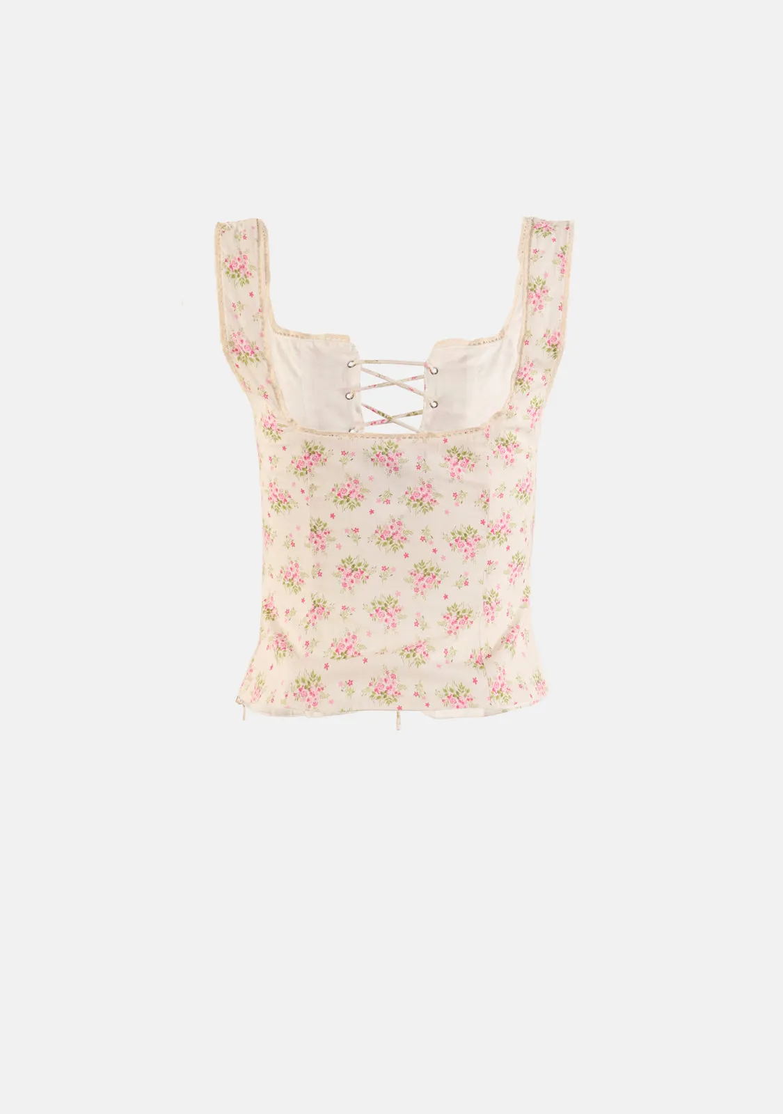 Floral Corset Top