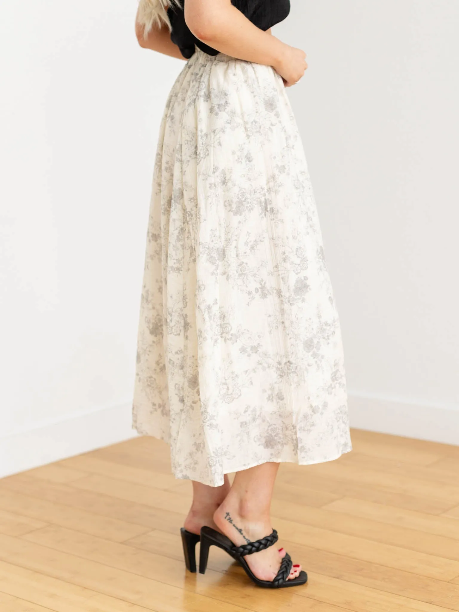 Floral Maxi Skirt