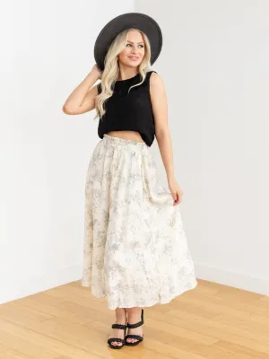Floral Maxi Skirt