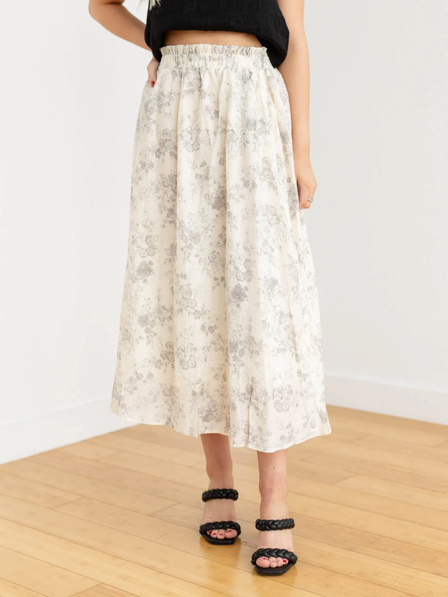 Floral Maxi Skirt