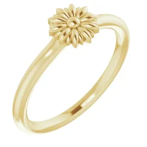 Floral Metal Ring - Special Order