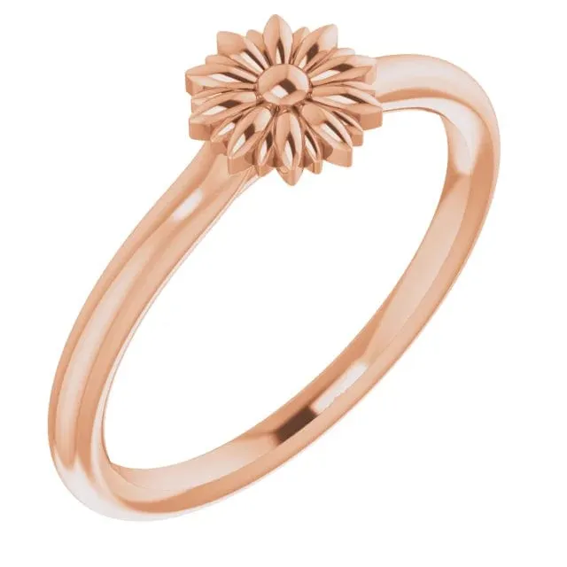 Floral Metal Ring - Special Order