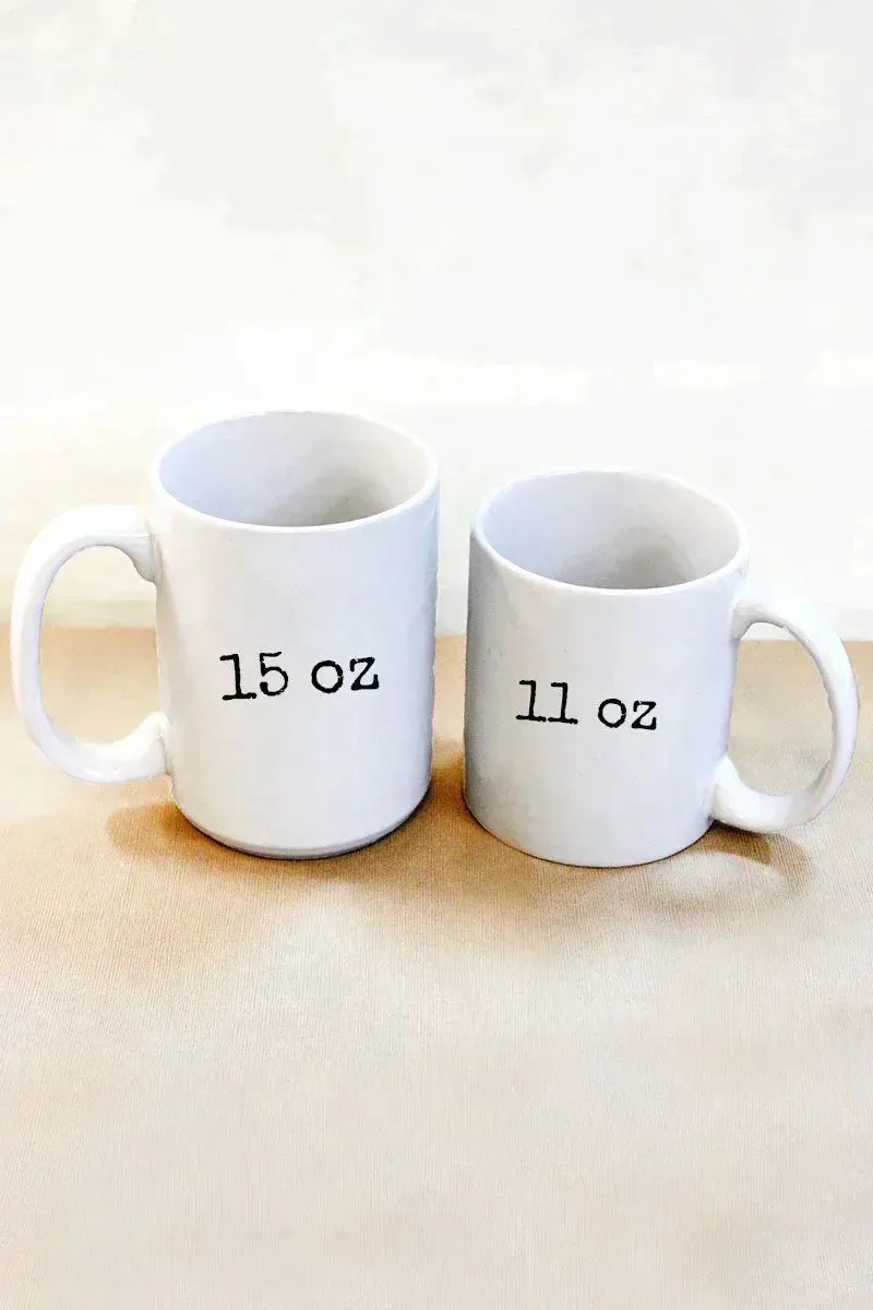 Football Retro Circle Game Day Ceramic Mug