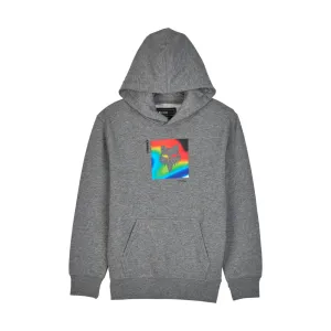 Fox Youth Scans Fleece Pullover Hoody - Heather Graphite