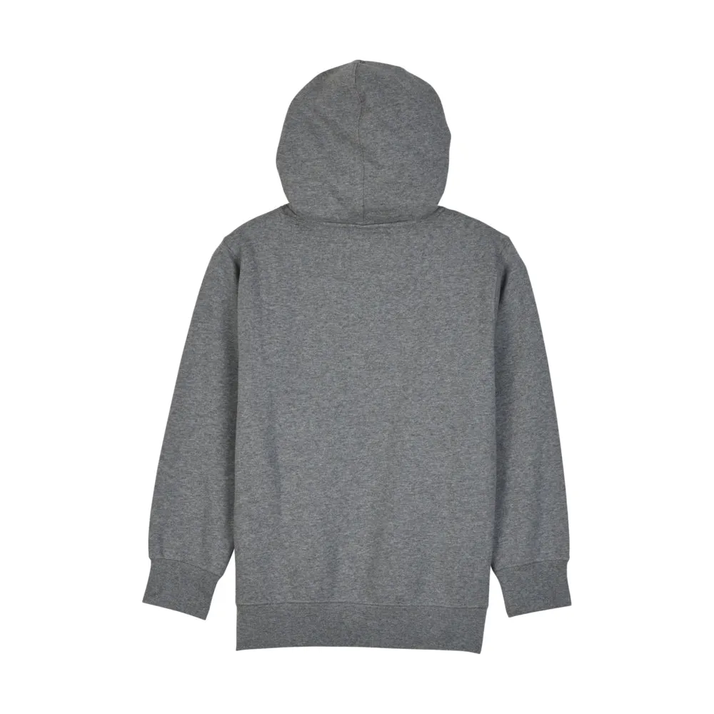 Fox Youth Scans Fleece Pullover Hoody - Heather Graphite