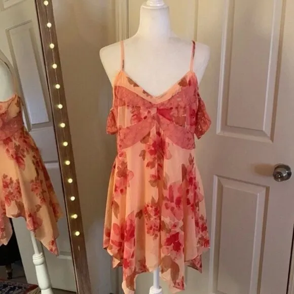 Free People Intimately Monday Morning Trapeze slip dress size Small