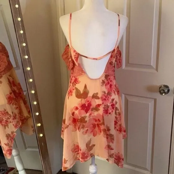 Free People Intimately Monday Morning Trapeze slip dress size Small