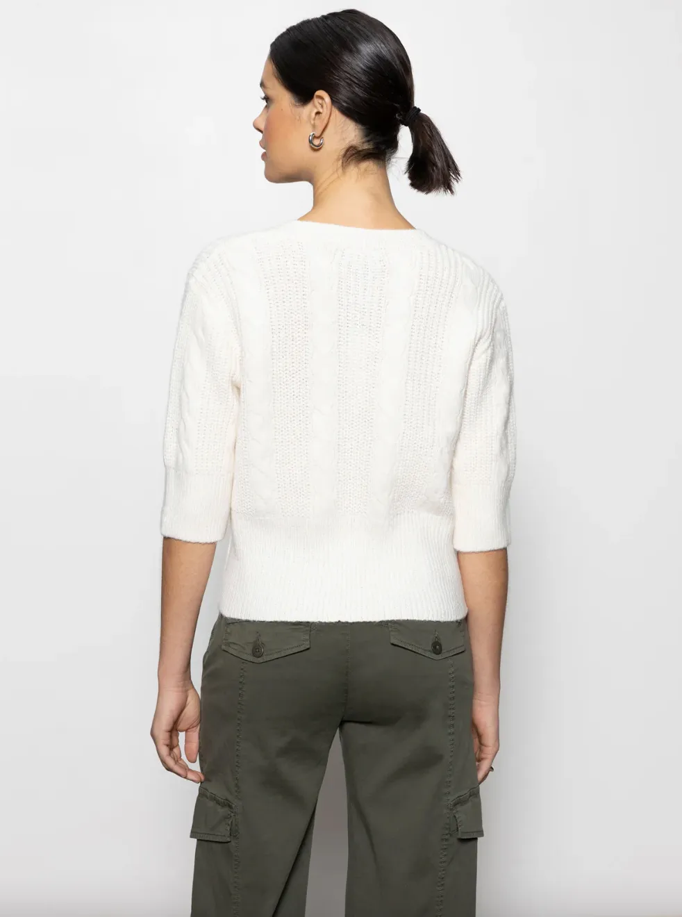Fuzzy Cable Cardi-Oat