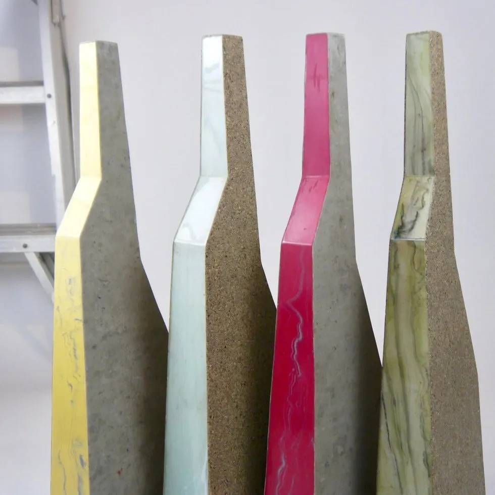 Geometric Accent Vases - Tall