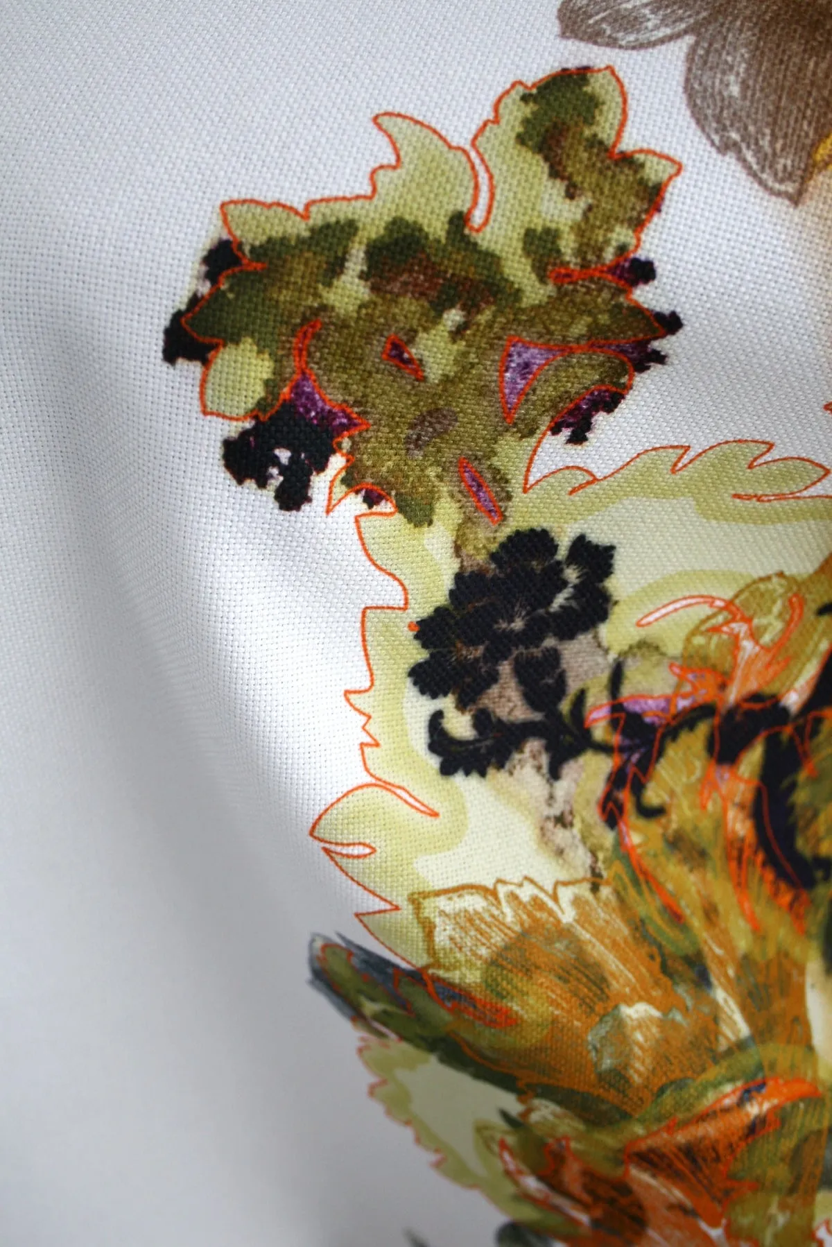 grand blotch damask fabric