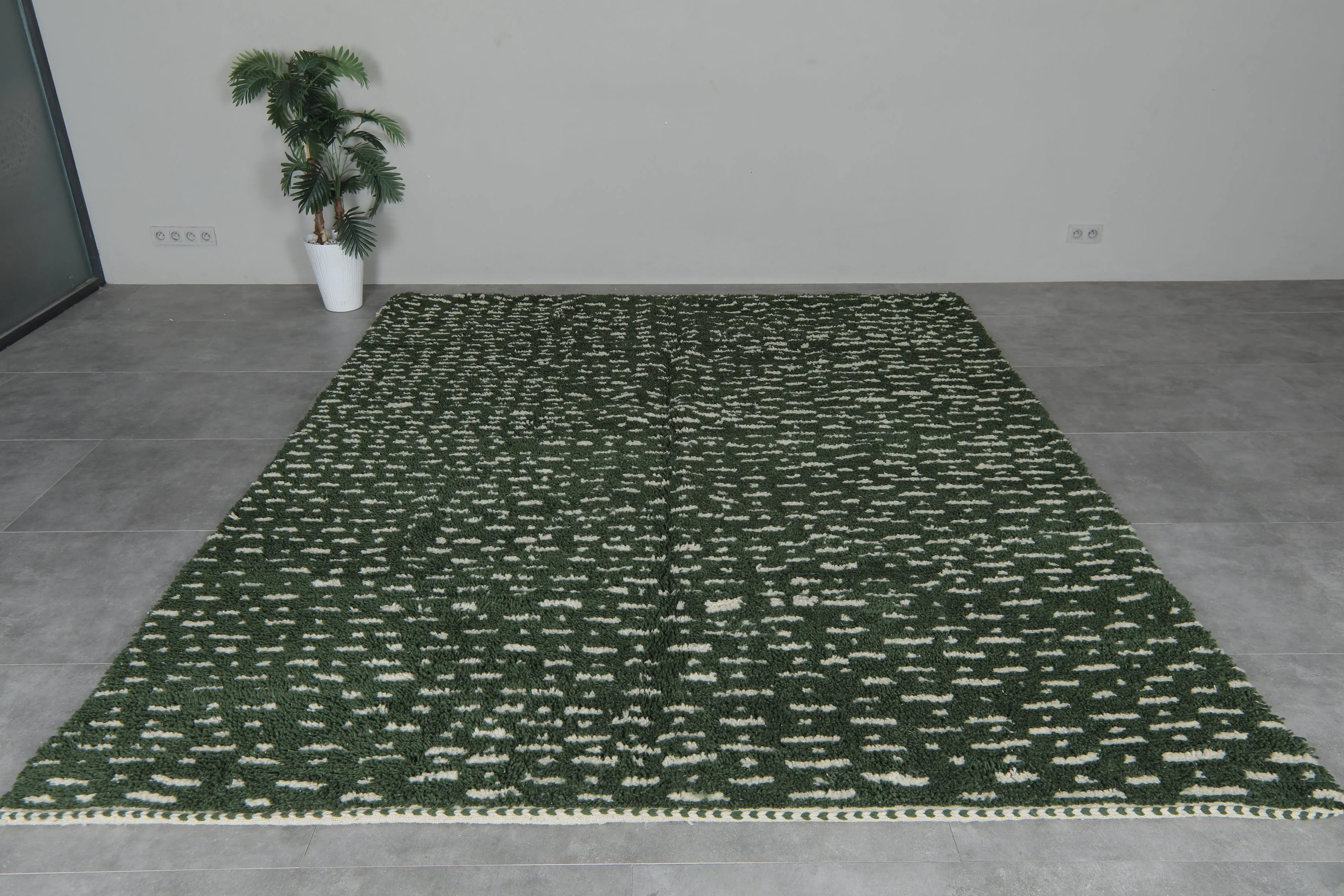 Handwoven Moroccan rug - Custom rug - Wool rug
