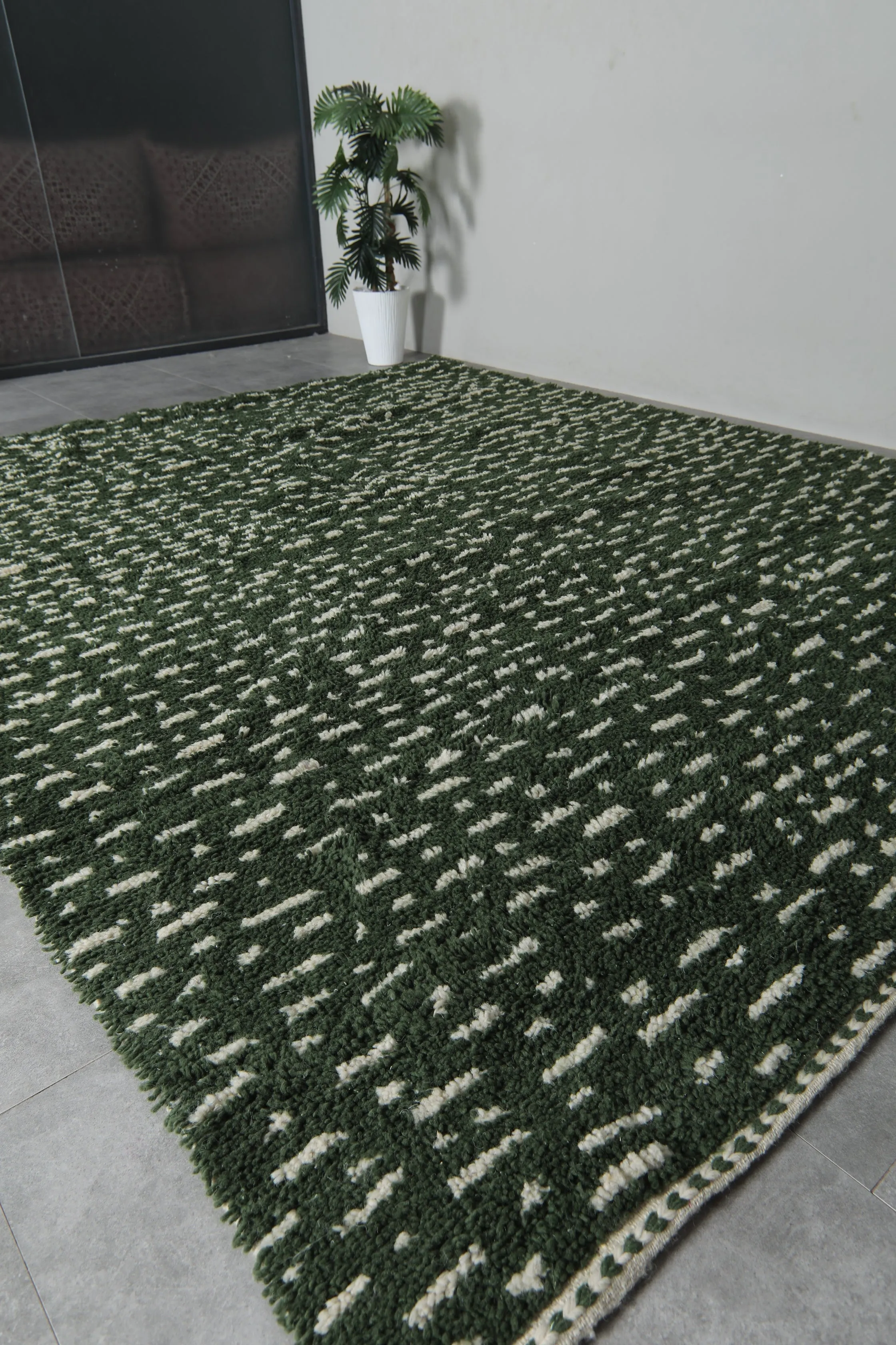 Handwoven Moroccan rug - Custom rug - Wool rug