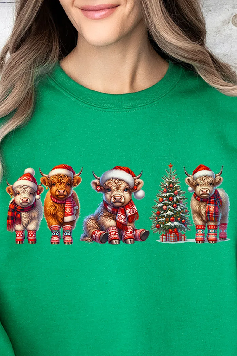 Highland Snow Friends Unisex NuBlend Crew Sweatshirt