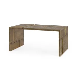 Hollis Coffee Table / Antique Brass