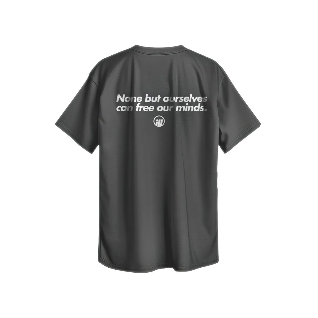 ILLEST BOLD LOGO TEE - HEATHER GREY