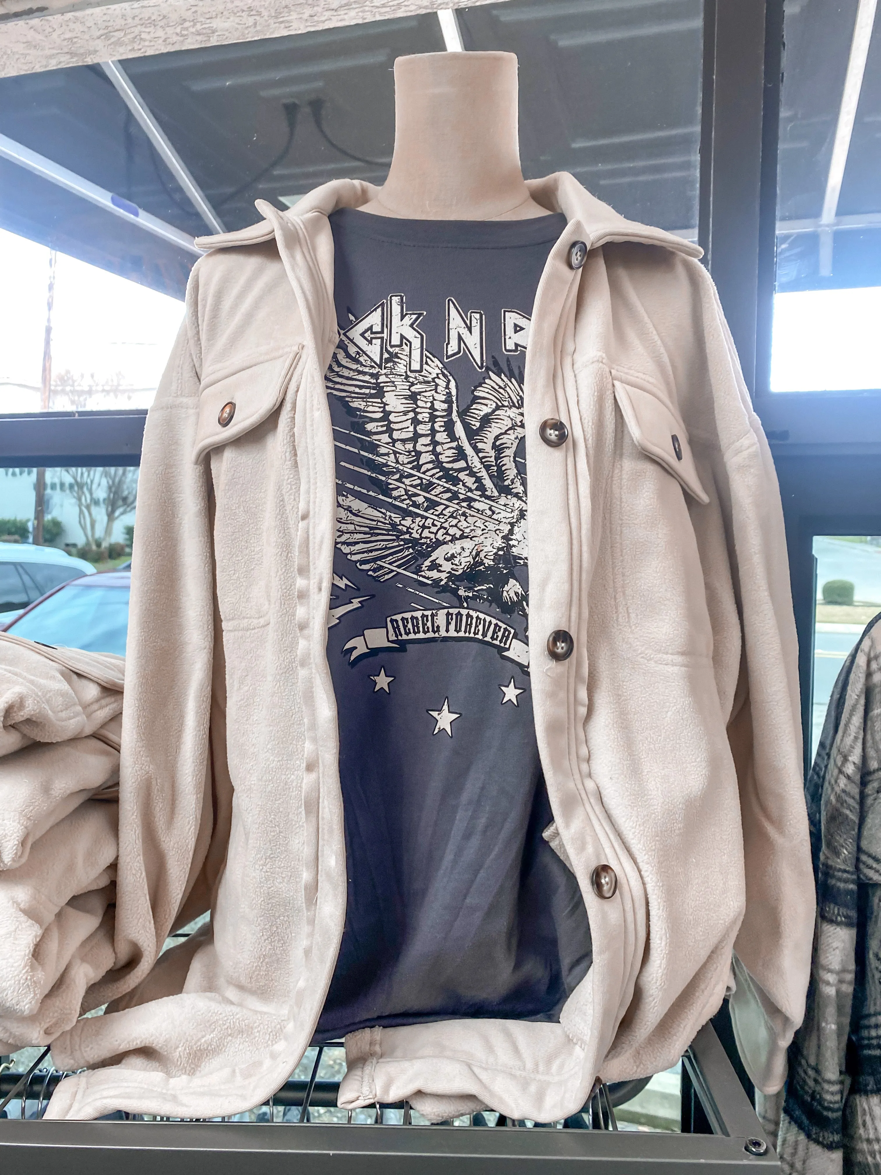 Infinitely Cozy Fleece Shacket