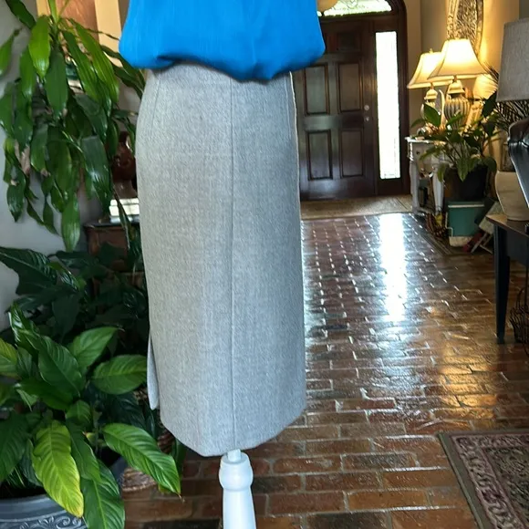 J Crew Wool pencil skirt sz2