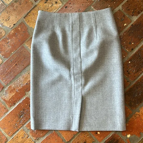 J Crew Wool pencil skirt sz2