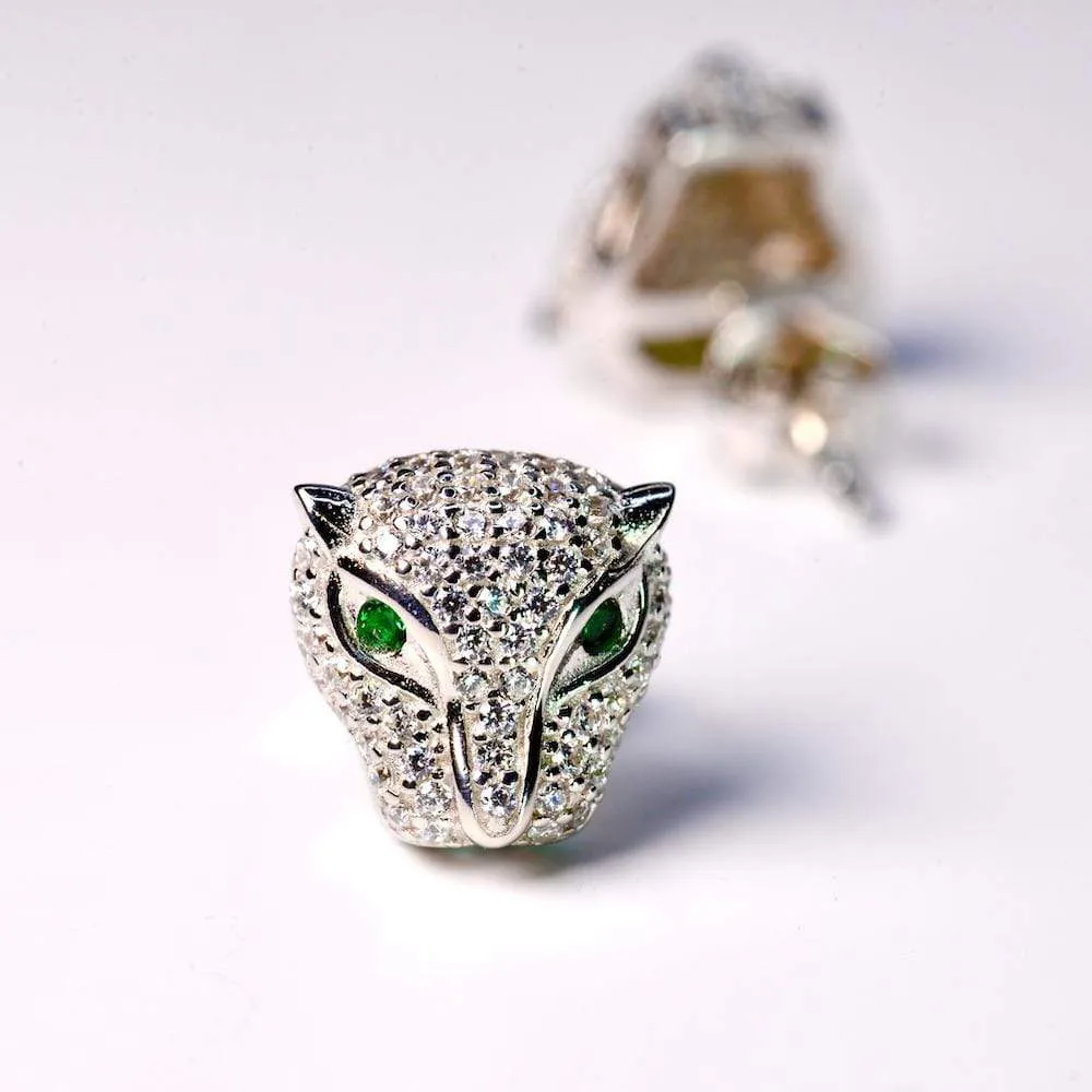 Jaguar Stud Earrings