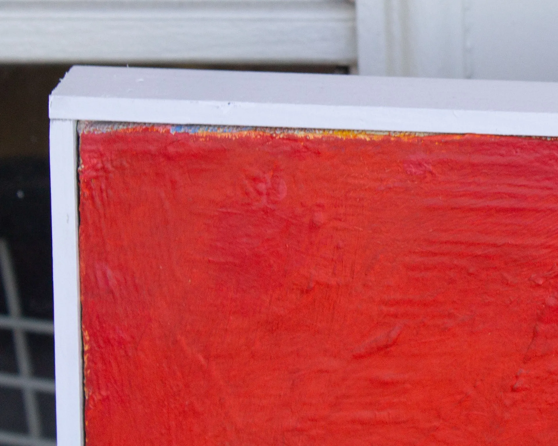 James L. Bruch Abstract Oil on Canvas Painting
