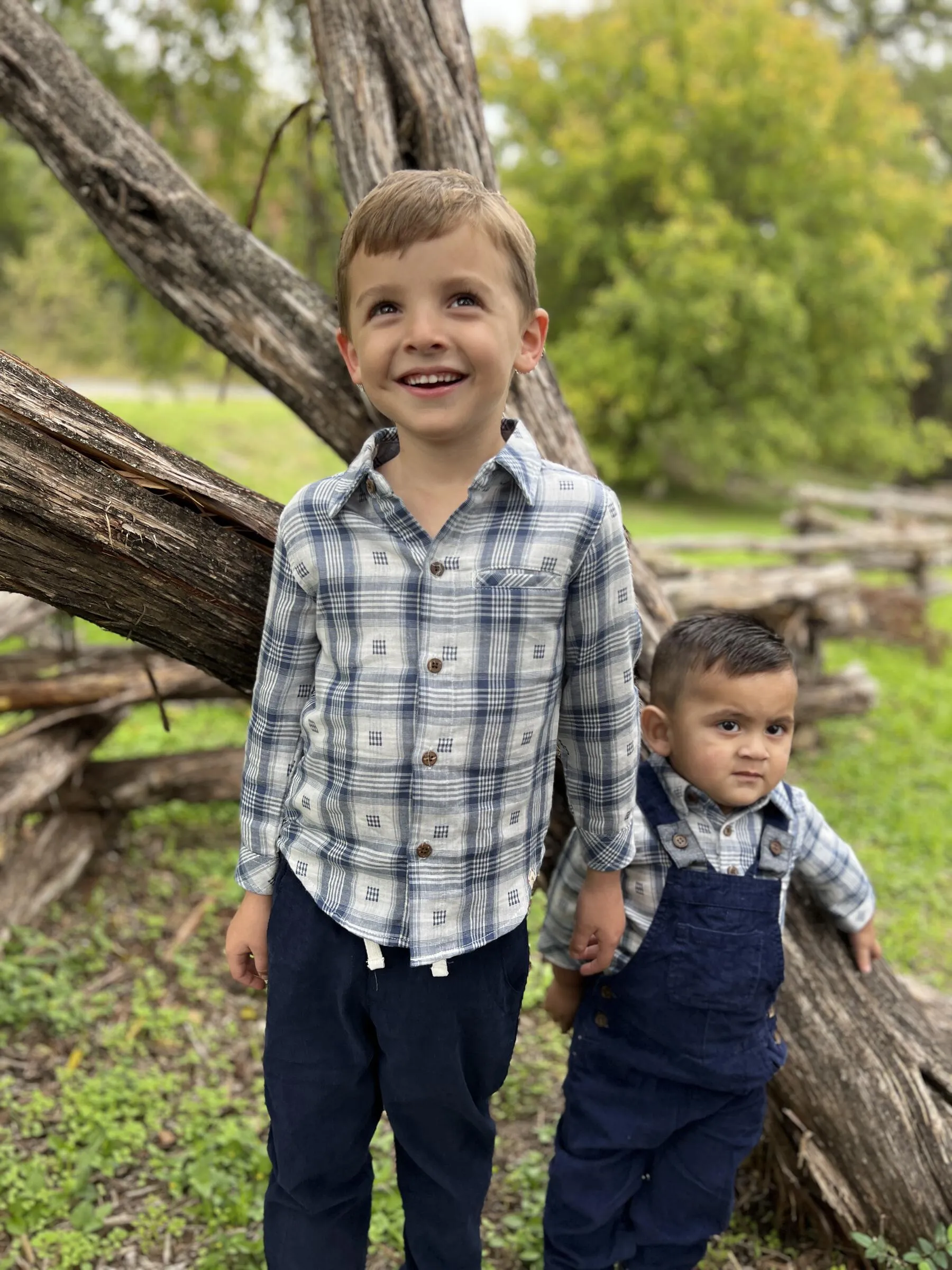 Jasper Plaid Onesie