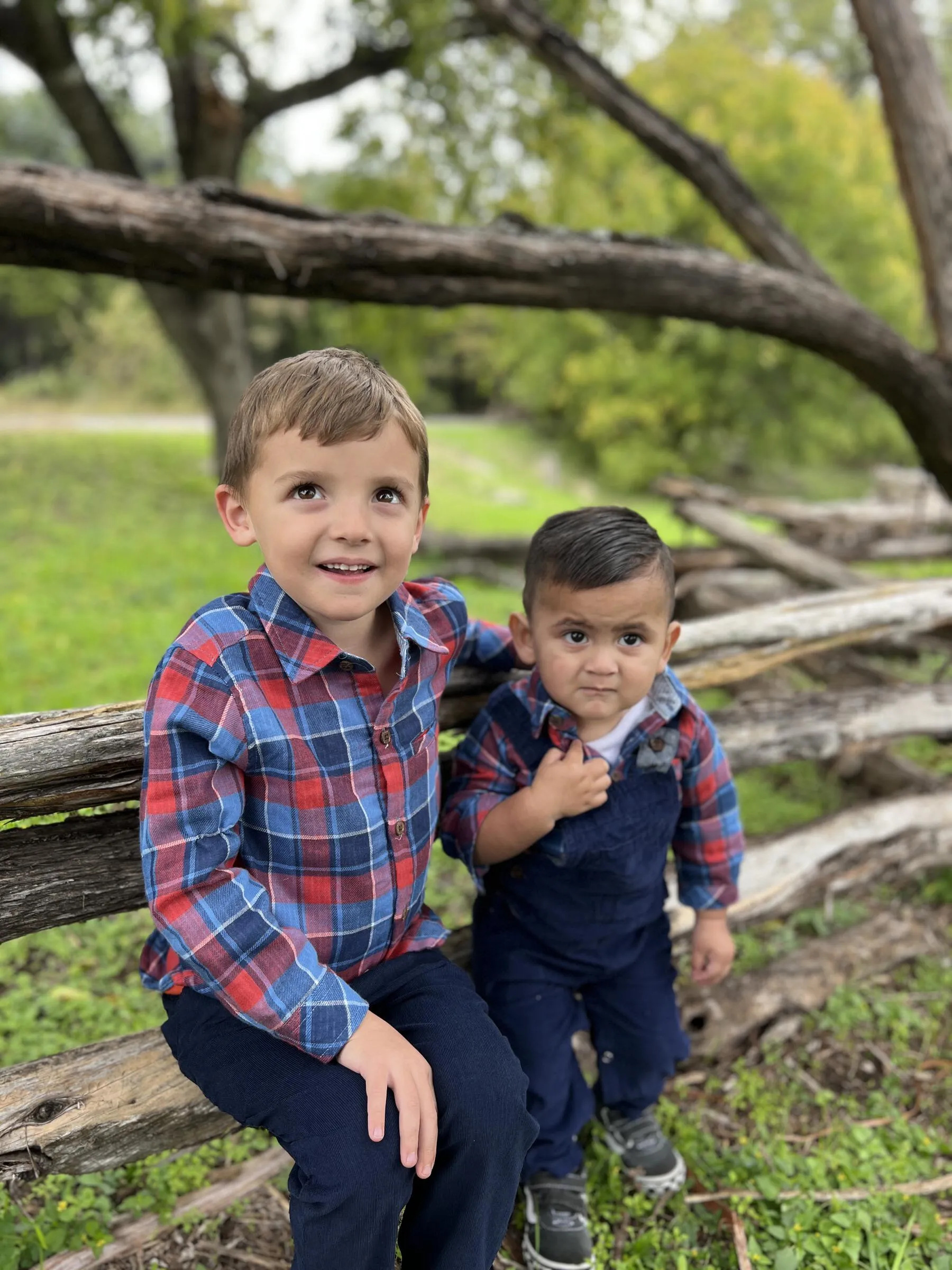 Jasper Plaid Onesie