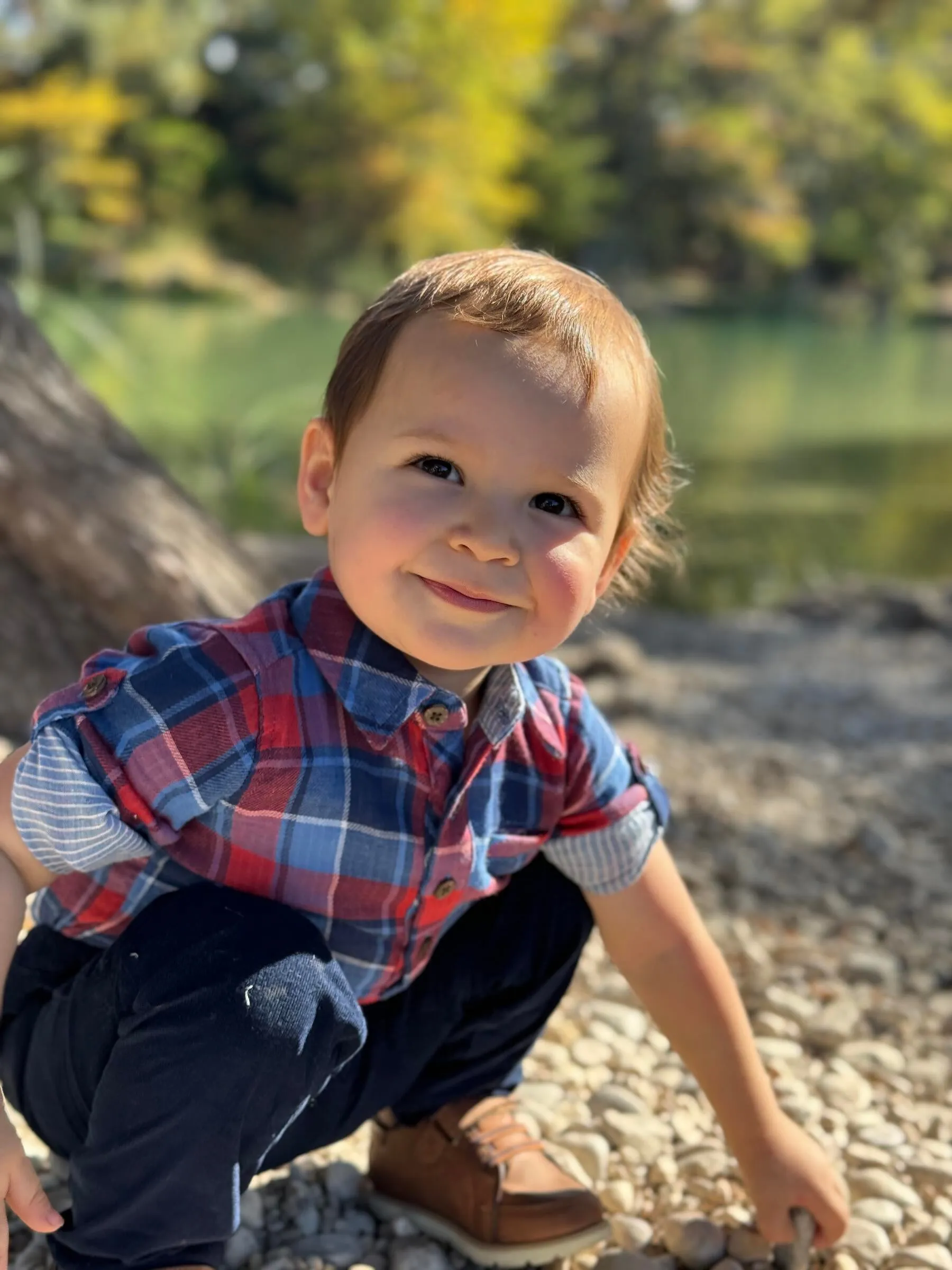 Jasper Plaid Onesie