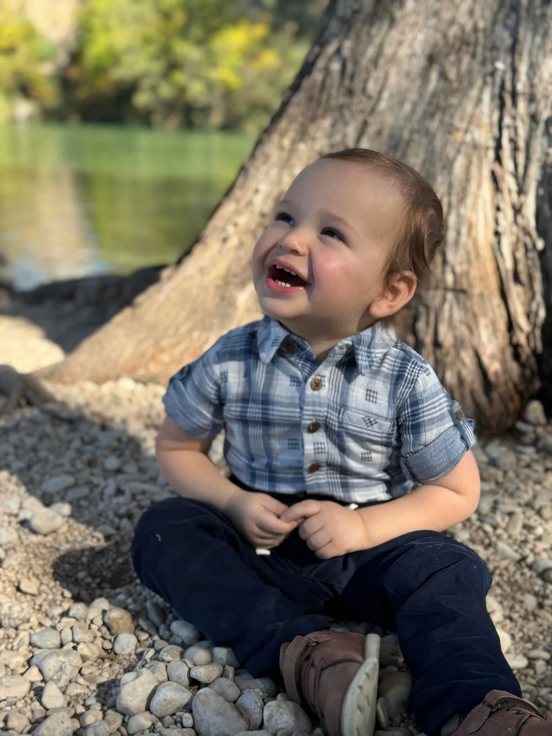 Jasper Plaid Onesie