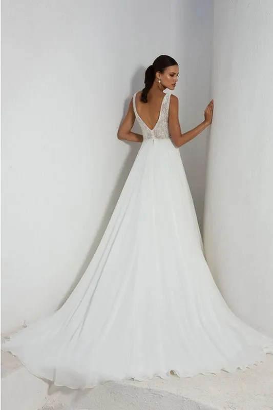 Justin Alexander Size 14P 88003 Ivory Gown