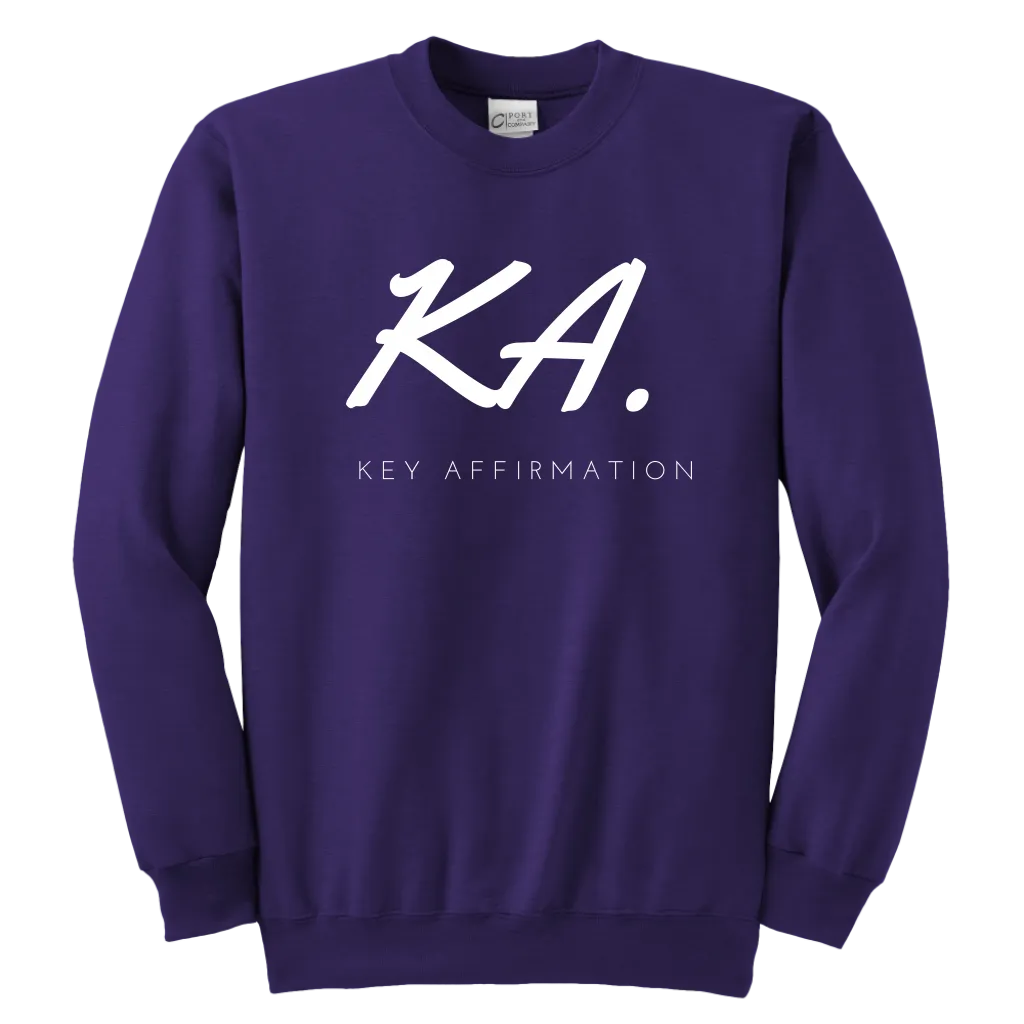 Key Affirmation Youth Sweatshirt