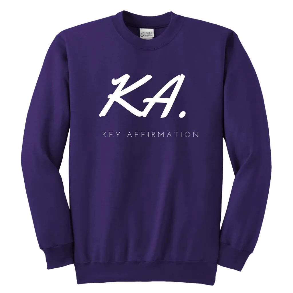 Key Affirmation Youth Sweatshirt