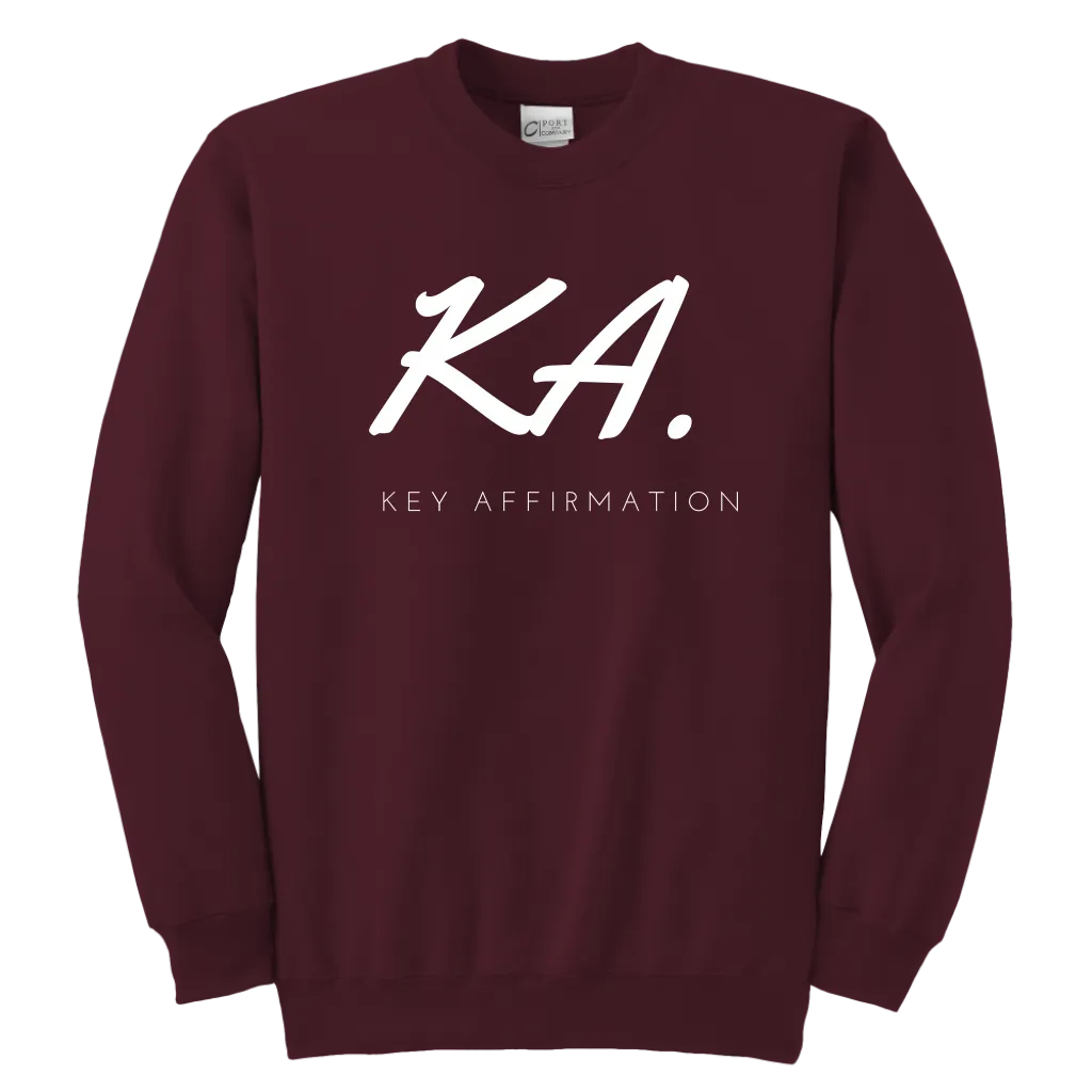 Key Affirmation Youth Sweatshirt