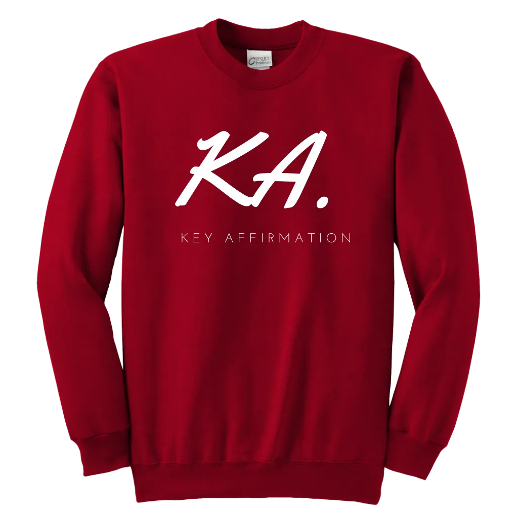 Key Affirmation Youth Sweatshirt