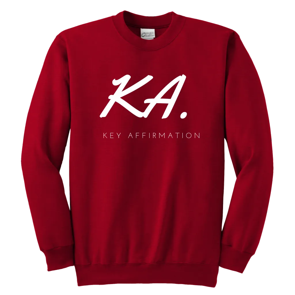 Key Affirmation Youth Sweatshirt