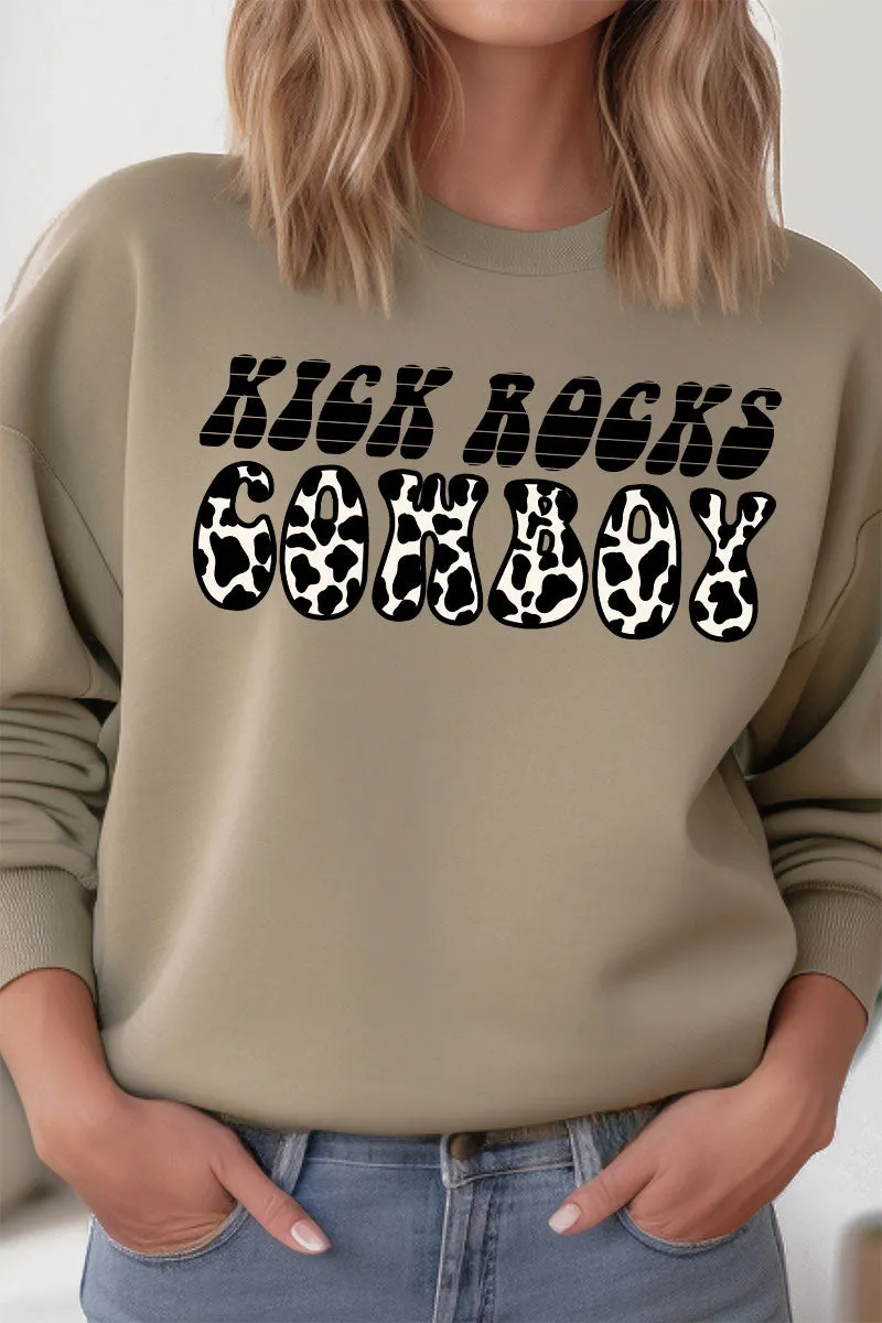 Kick Rocks Cowboy Unisex NuBlend Crew Sweatshirt