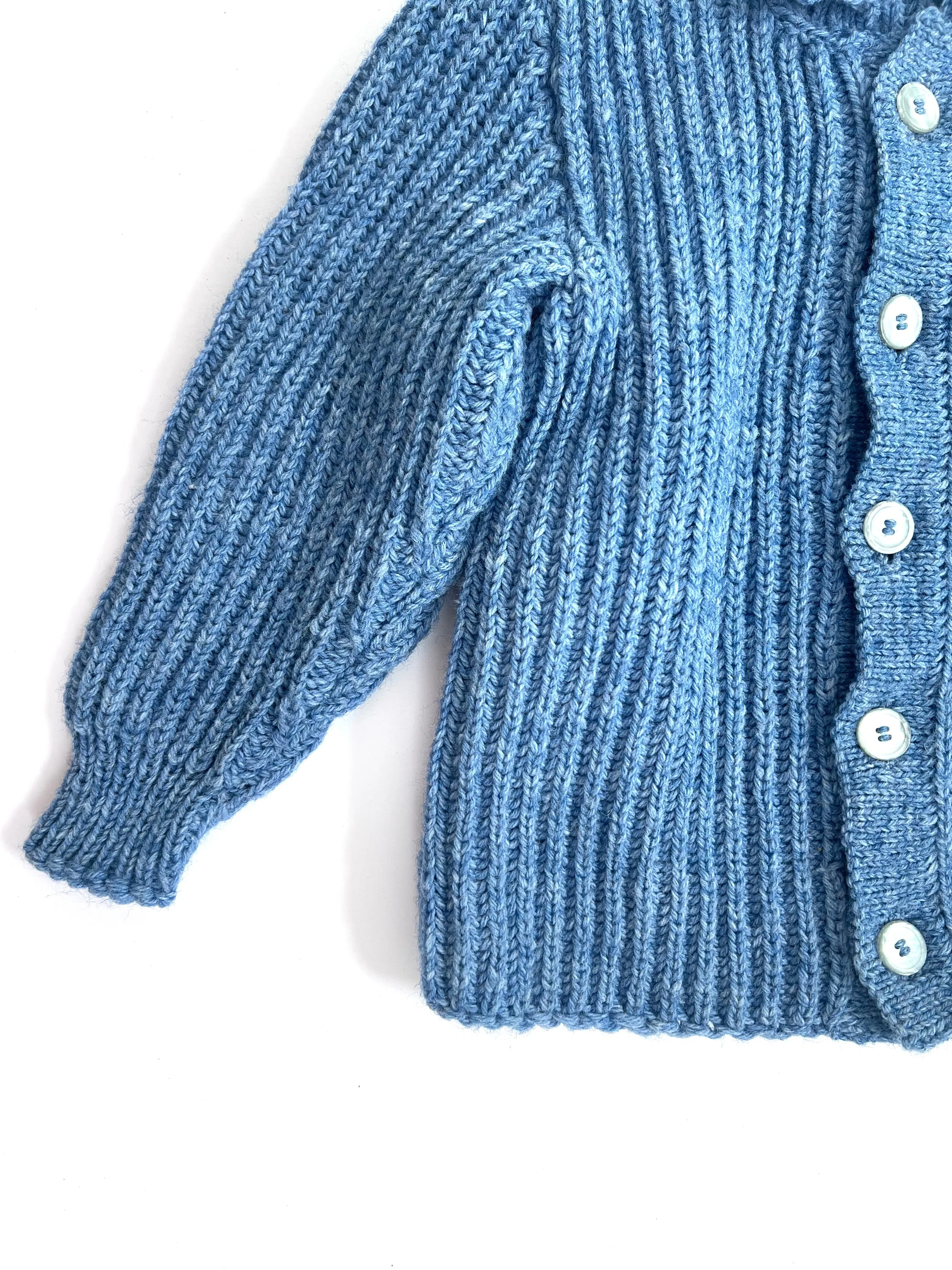 Kids Wedgwood Blue Cardigan