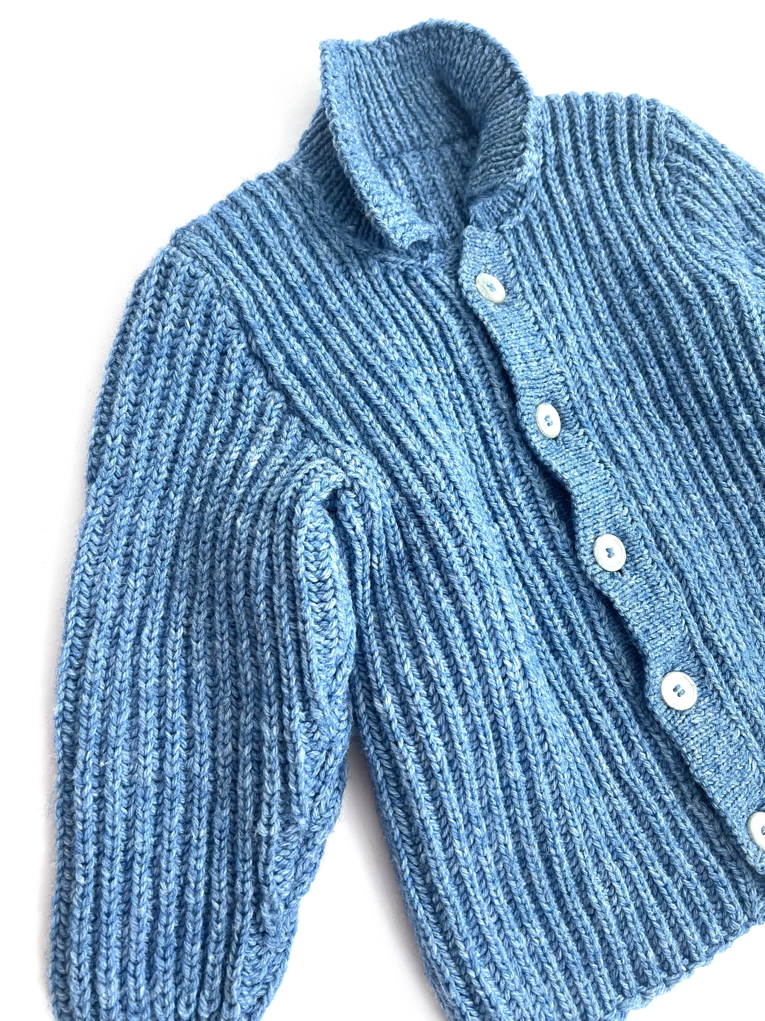 Kids Wedgwood Blue Cardigan