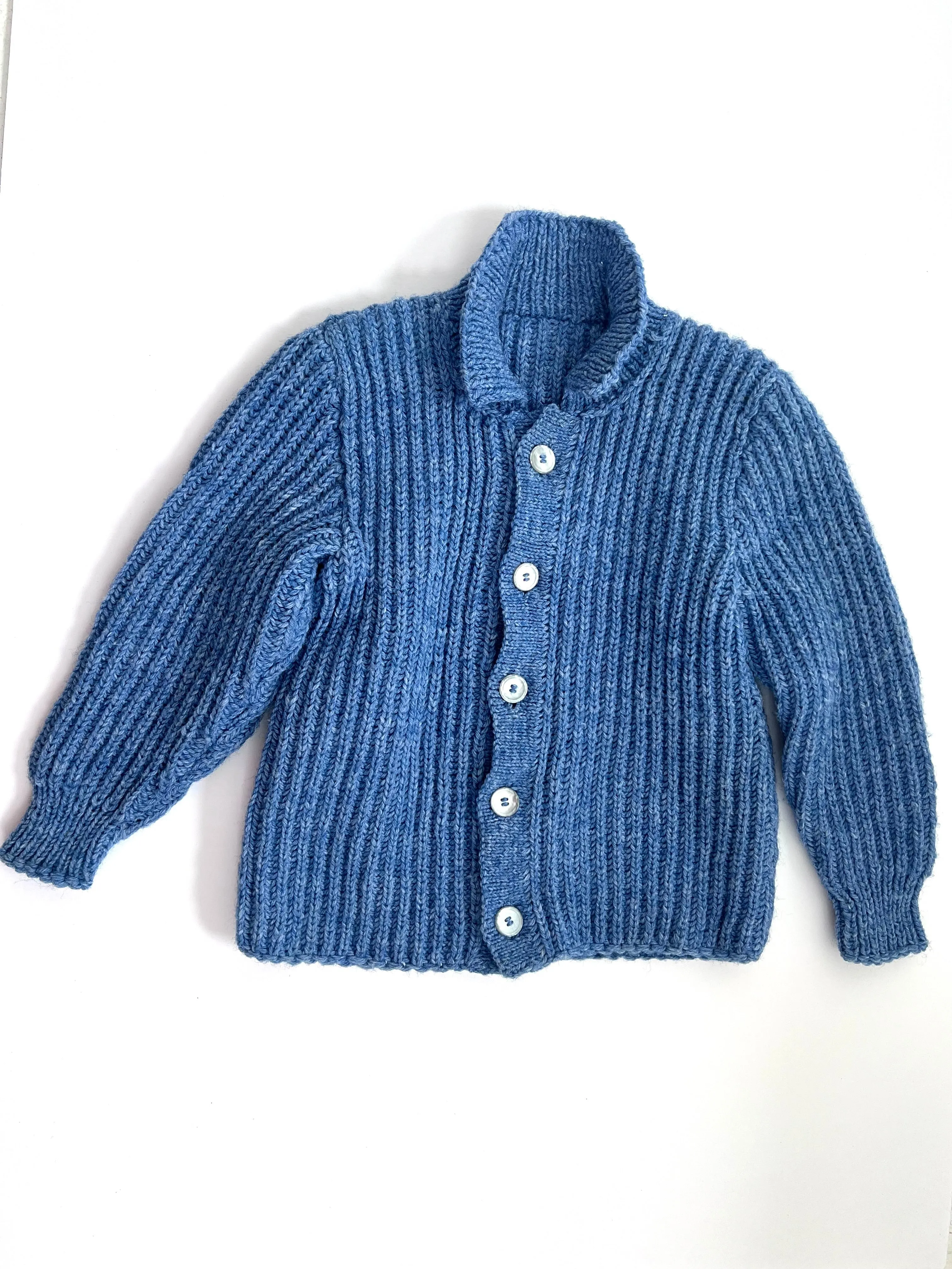 Kids Wedgwood Blue Cardigan