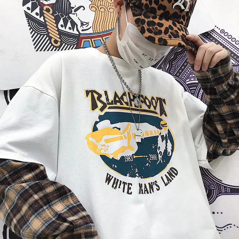 [@killuhash] "COUPLE RETRO PRINTED PLAID" LONG SLEEVES K050510REVIEW