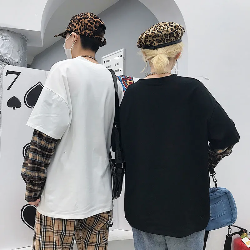 [@killuhash] "COUPLE RETRO PRINTED PLAID" LONG SLEEVES K050510REVIEW