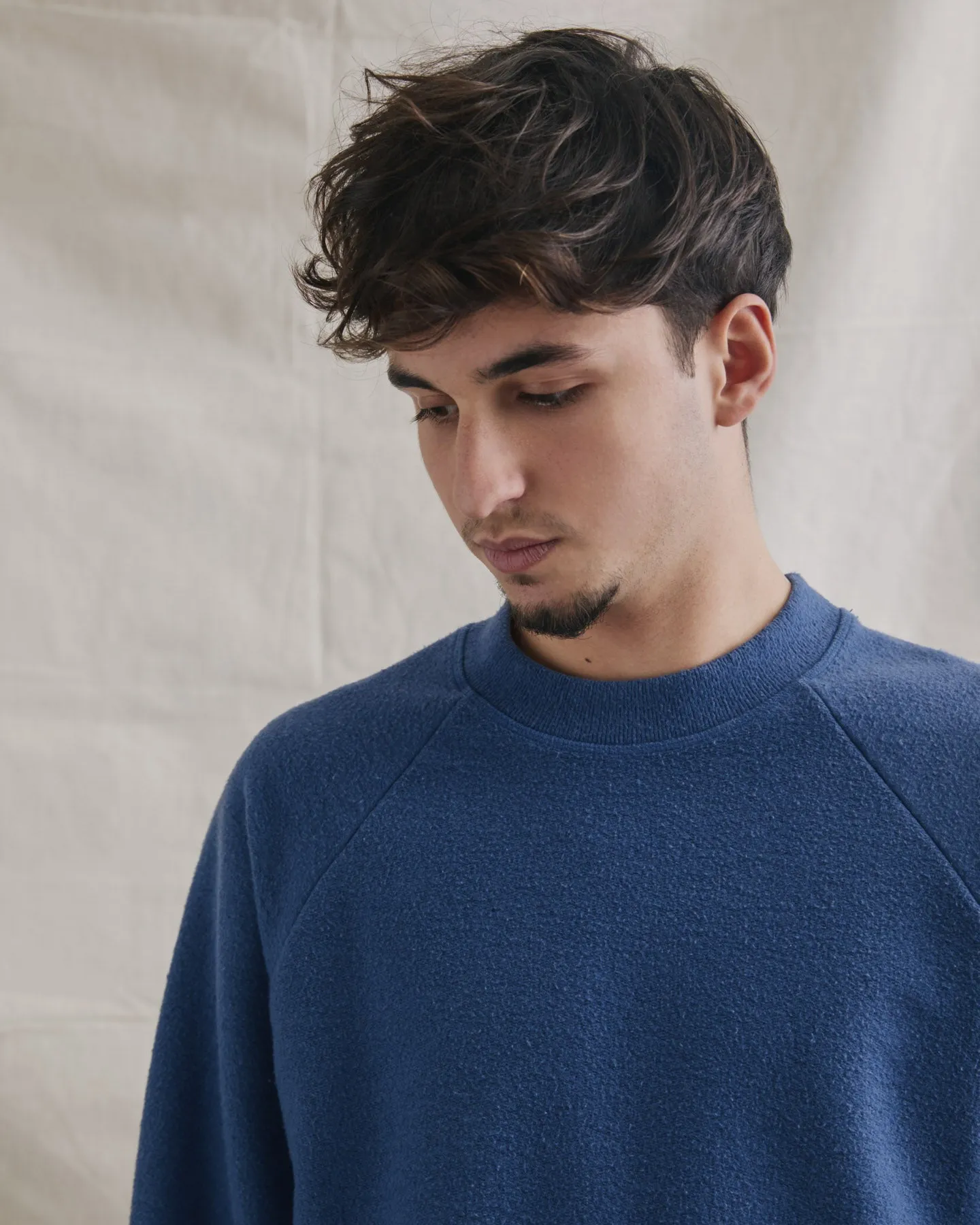 La Paz - Cunha Fleece Sweat - Blue Oceana