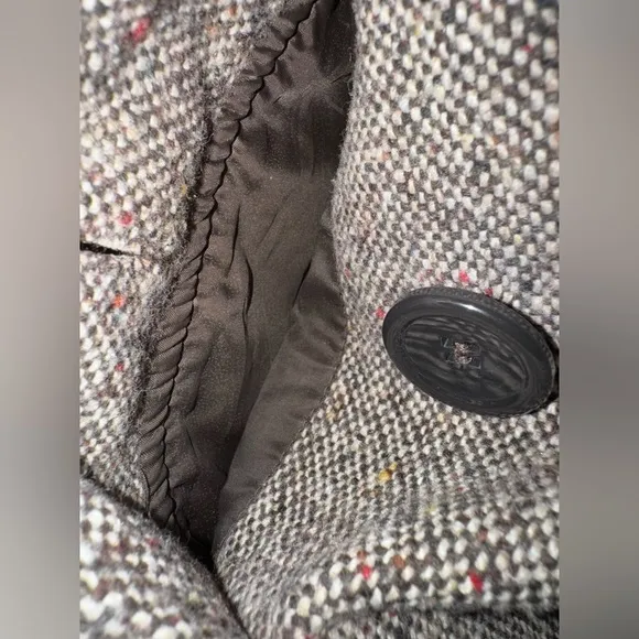 🤎Lane Bryant Tweed Double-Breasted Pea Coat (14/16)
